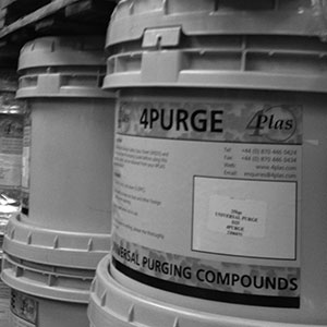 Image showing convenient large tub of 4PURGE® compound